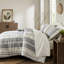 3 pièces d'édredon double / grand - Esthétique décontractée, coton naturel, rembourrage, collection Construction Estesthetic, composition 100% coton, moelleux et confortable, entretien facile-118916189-118916187