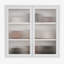 Armoire de rangement murale de style rétro