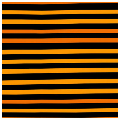 Orange Stripes Wall Tapestry - Pattern Wall Decor