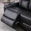 Ensemble de salon inclinable 3 pièces de luxe avec ports USB et porte-gobelets-101430611