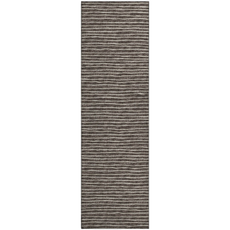 Premium Machine Washable Taylor AMF138 Chocolate Rug
