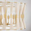 Lustre tambour en corde 6 lumières Renessa-1550711737