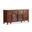 Buffet en noyer massif et bois manufacturé-2008254178