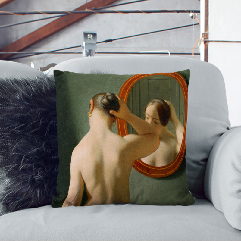 Square Cushion, 55cm H x 55cm W x 20cm D