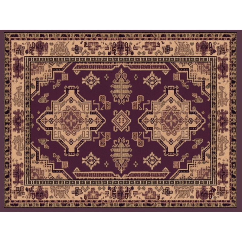 Paisley Bedding Boteh Duvet Cover Brown, Housse de couette pour lit simple, Mauve / Oushak beige