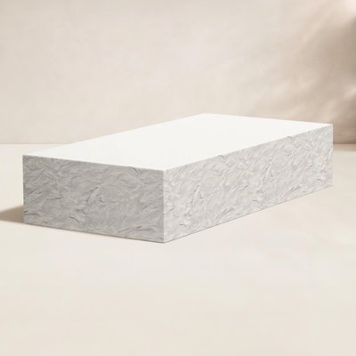 Bazaar 61.57'' GFR Concrete Outdoor Coffee Table