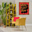 "Make quelque chose", art mural encadré sur toile flottante par Ahmad-1388848620-1388848529