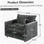 Fauteuil de lecture rembourré Comfy