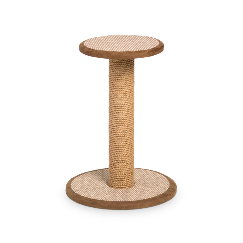 Borrego Scratching Post, Short (22" H x 15.75" W x 15.75" D)