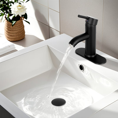 Robinet de salle de bain monocorps et monocommande