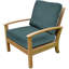 St. Lucia Teak Outdoor Lounge Chair-520615890