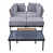 Light Gray Cushion/Black Frame is out of stock