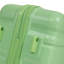 HIFINE TOURIST 20 po / 24 po / 28 po 3 pièces / ensemble en valise à roulettes ABS, valise de transport, couleur assortie, serrure à combinaison (vert)