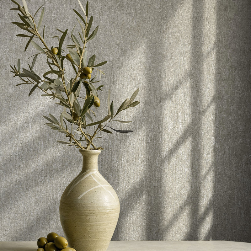 Galerie Odyssey Scratch Texture Effect Wallpaper, Grey