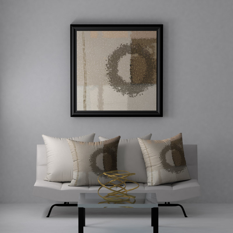 Housse de coussin carrée à motif de épices, 18" x 18"