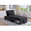 Canapé-lit contemporain en tissu Sherpa