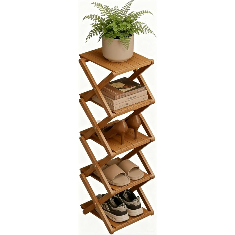 Bamboo Shoe Rack