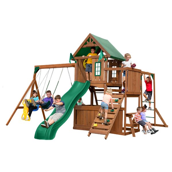 Swing-n-Slide Knightsbridge Ultimate Swing Set & Reviews | Wayfair