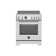 Bertazzoni 30" 4.6 Cubic Feet Smart Retro Induction Slide-In Range with 4 Burners