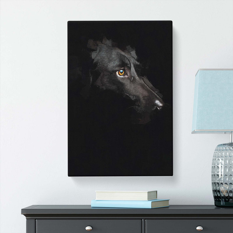 Labrador Retriever in Abstract - Wrapped Canvas, 76cm H x 50cm W x 3cm D