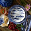 School Of Fish Porcelain Salad/Dessert Plate