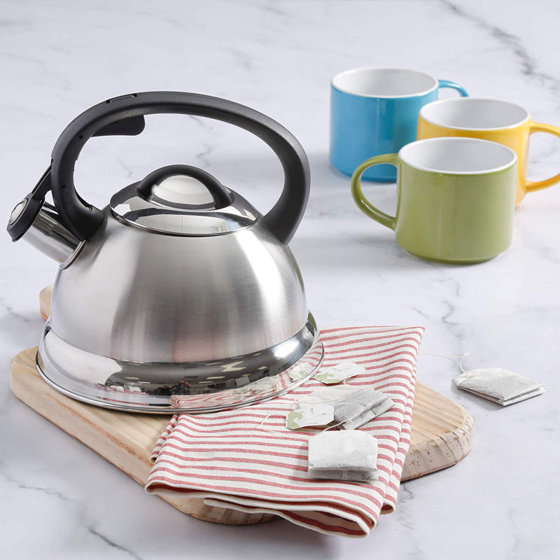 Gibson Mr Coffee 1,75 pte Bouilloire pour cuisinière en acier inoxydable