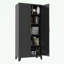 Armoire de rangement en métal avec portes et tablettes réglables-1198603105-1198603107