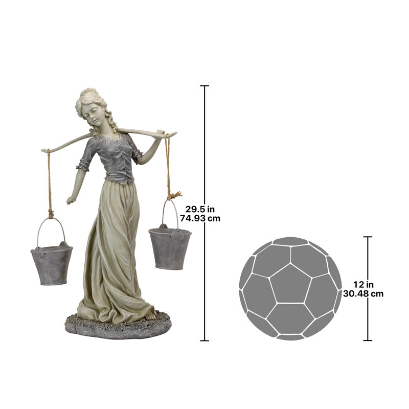 Statue milkmaid danois magdalene