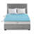 All Season Reversible Hypoallergenic Cooling Blue Mattress Topper For Enhanced Comfort And Temperature Control-1601344502-1601344501