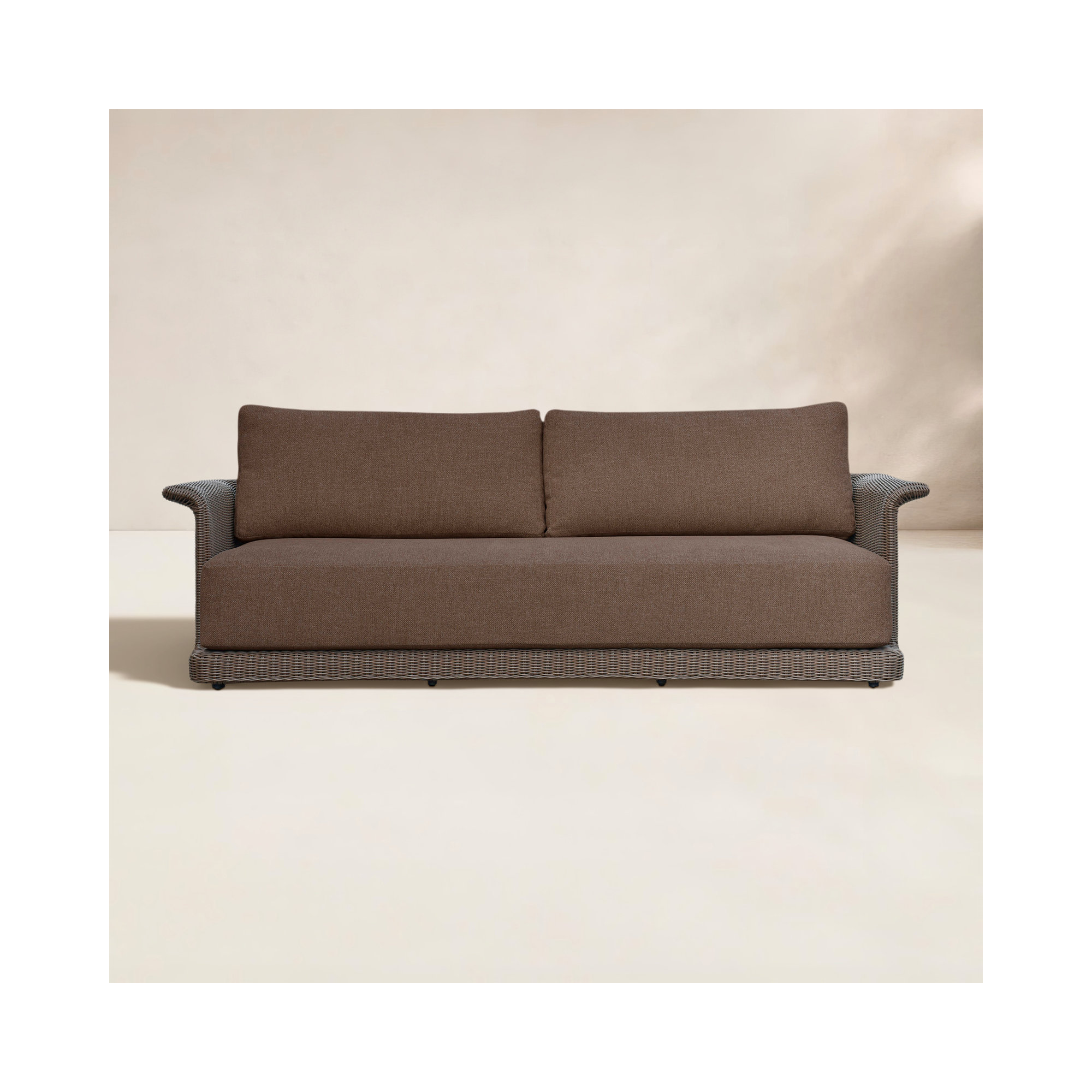 Meredith Outdoor Sofa Brown, Dark Brown, Brown