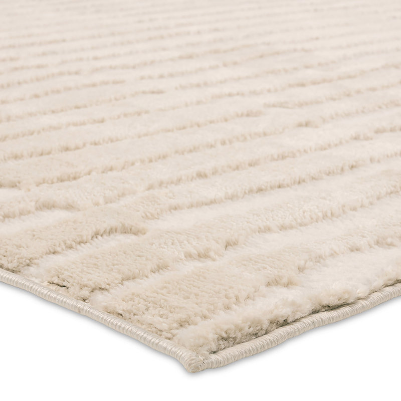 Tapis blanc / rayé Jaipur Living Terza, Rectangle 10 pi x 14 pi