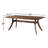 Ryelynn Walnut Solid Wood Dining Table
