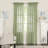 Casarez 100% Polyester Sheer Voile Solid Color Curtain Panel with Rod Pocket Top-555769985-555769990
