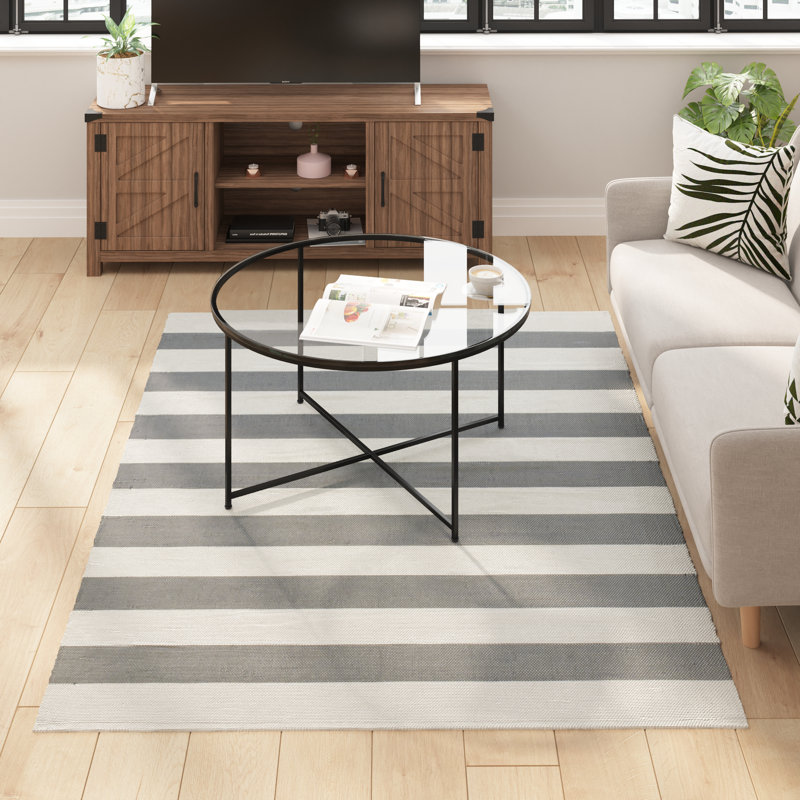Striped Indoor / Outdoor Rug