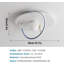 Flush Mount Lighting LED Modern Design Astronaut Ceiling Light Dimmable With Remote Control-122037181-122037180