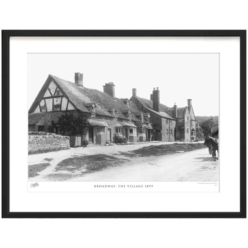 Broadway, The Village 1899 by Francis Frith - Single Picture Frame Print, 45cm H x 60cm W x 2.3cm D