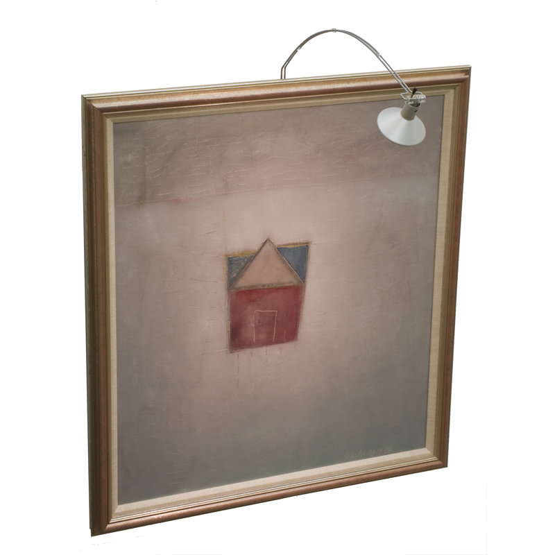 Ola 3'' Dimmable Frame Mount Picture Light, Satin Nickle