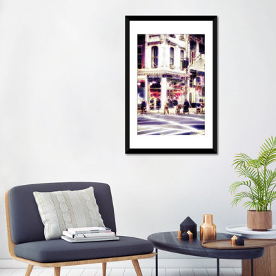 «Soho Café», impression sur toile