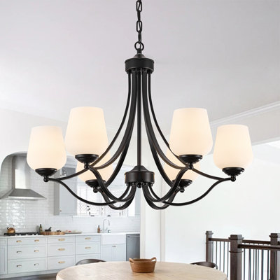 6 - Light Dimmable Classic / Traditional Chandelier