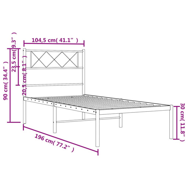 Dimensions du produit