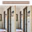 Eshaa Wood Wall Sconces Flush Mount Plug-in