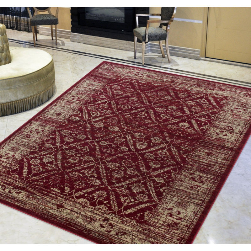 Tapis de surface de lave oriental Abbotts, Rectangle 5 pi x 7 pi