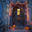 Plastic Freestanding Halloween Decoration