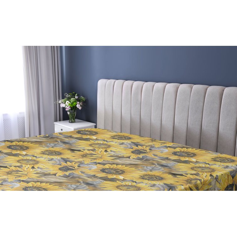 Drap-housse floral Ambesonne