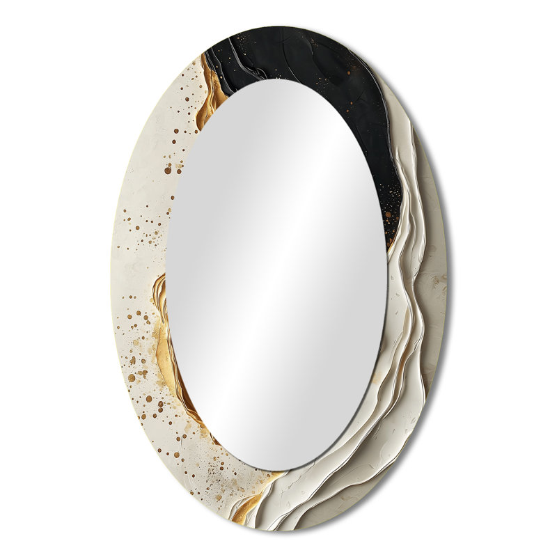 Miroir mural moderne Goldern, 36 po x 24 po