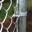 Galvanized Steel Chain Link Fence Complete Kit 50 Feet Long-35928961
