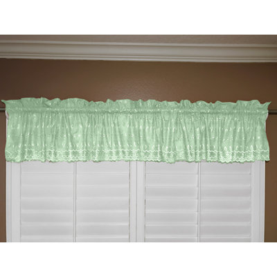 Cotton Eyelet Window Valance 58" Wide