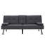 Meilin Twin 65.4'' Upholstered Convertible Sofa