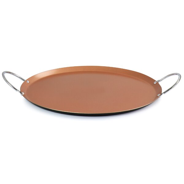 Nonstick Comal Crepe Pan,Round Griddle with Stone Cookware Non-Stick  Coating fro