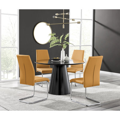 Eubanks 4 - Person Dining Set